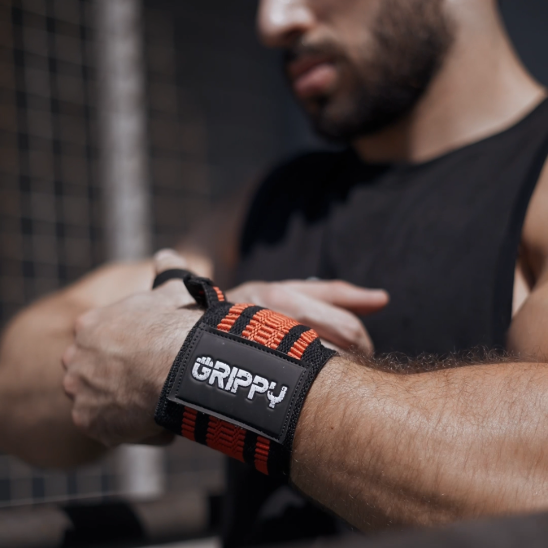 Powerlifting wrist wraps - Weighted Calisthenics wrist wraps.